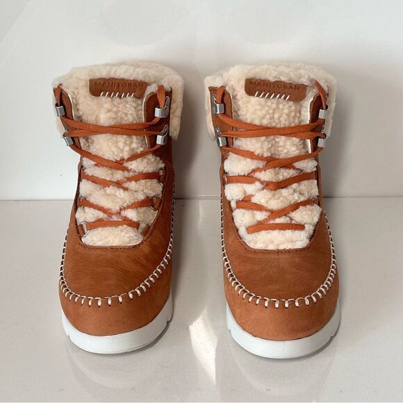 Manitobah Pacific Hiker Suede Lace-Up Winter Boots - Picture 3 of 6